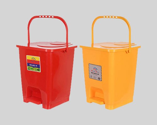 Plastic pedal best sale dustbin