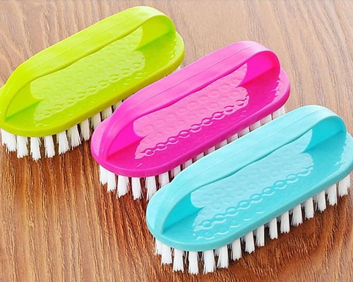 Plastic Brush Laundry Soft Bristle Cleaning Brush Double Head - China Mould  of Plastics, Injection Mold